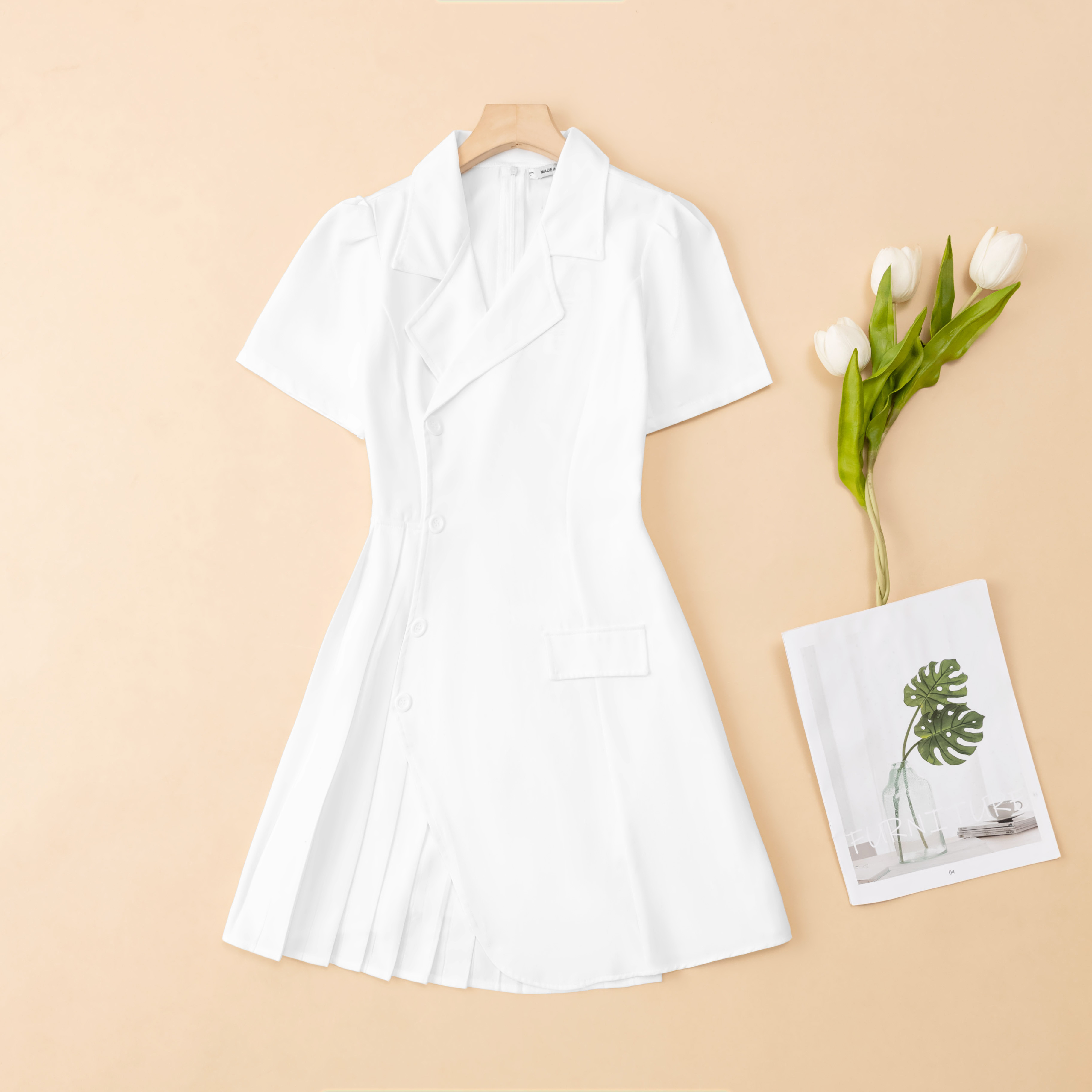 ĐẦM VEST 3 MÀU PHONG CÁCH HÀN QUỐC