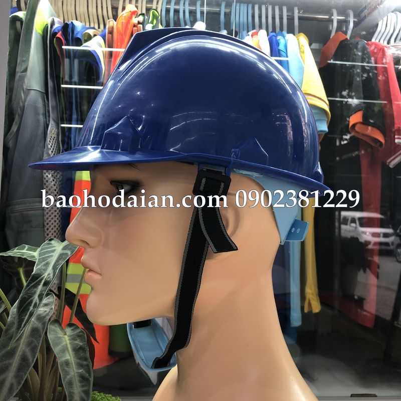 Nón bảo hộ công nhân đuôi gài N004