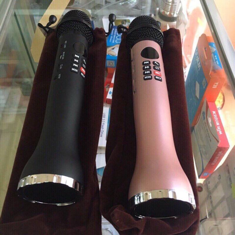 Microphone Karaoke Kèm Loa Có Ghi Âm Sotate L598