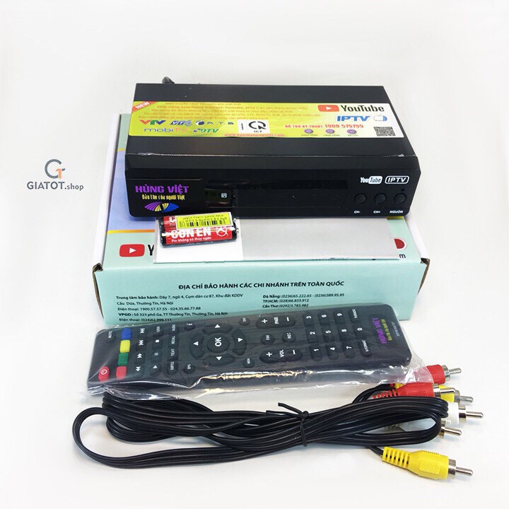 Đầu Thu Truyền Hình Số Mặt Đất DVB-T2 TS-123