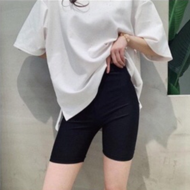 Quần legging ngố nâng Mông chất umi dày mịn mát