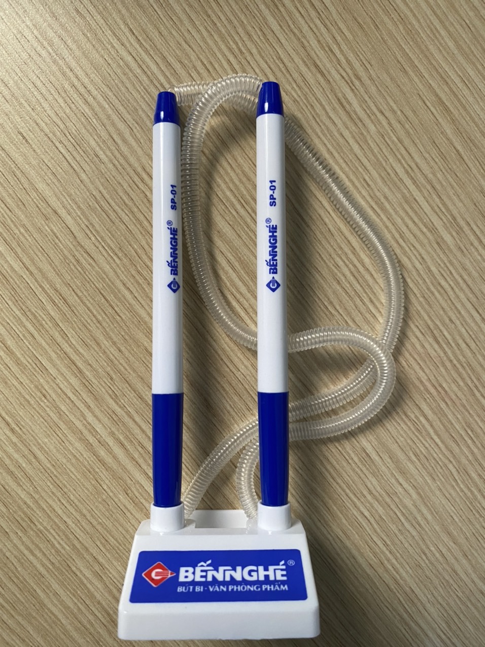 (1 Bộ) Bút Bi Cắm Bàn Đôi Bến Nghé SP-01