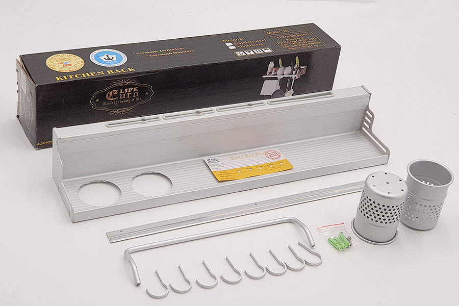 Kệ bếp đa năng Eurolife EL-K2 (Bạc)