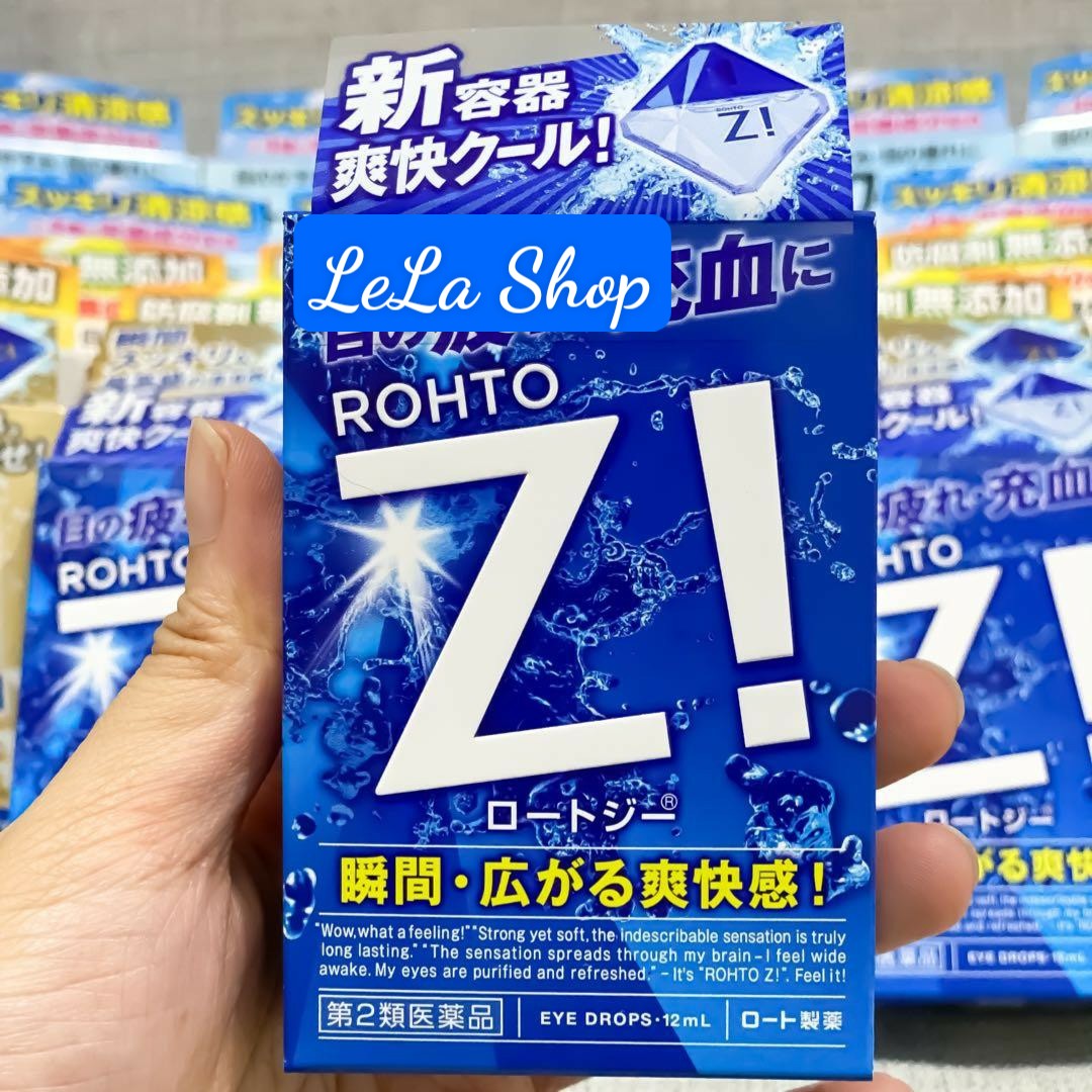 [HCM]Nước Nhỏ Mắt Rohto Z! Nhật Bản