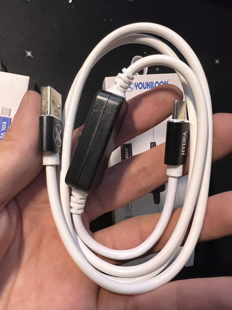 Cáp EDL Type-C V2 PRO mới hỗ trợ Máy Điện Thoại vào Qualcomm 9008 (QHS-USB 9008)