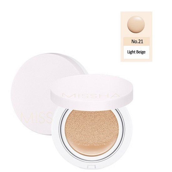 Phấn nước kiềm dầu MISSHA mỏng mịn tự nhiên Velvet Finish Cushion Magic Cushion Cover Lasting MISH21 MISH22