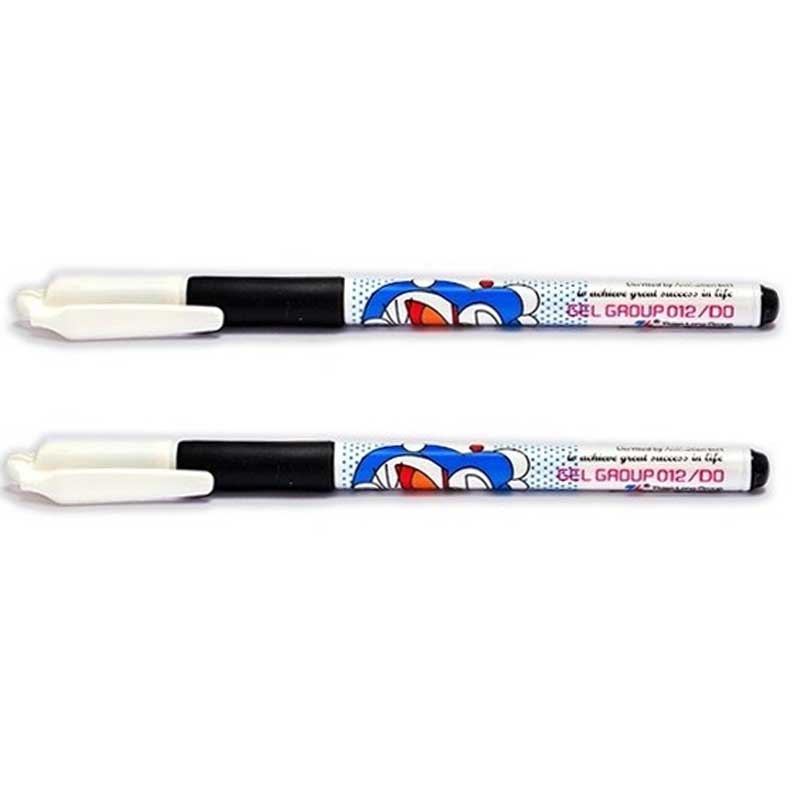 Vỉ 2 Bút Gel Thiên Long Doraemon GEL-012/DO - Mực Đen