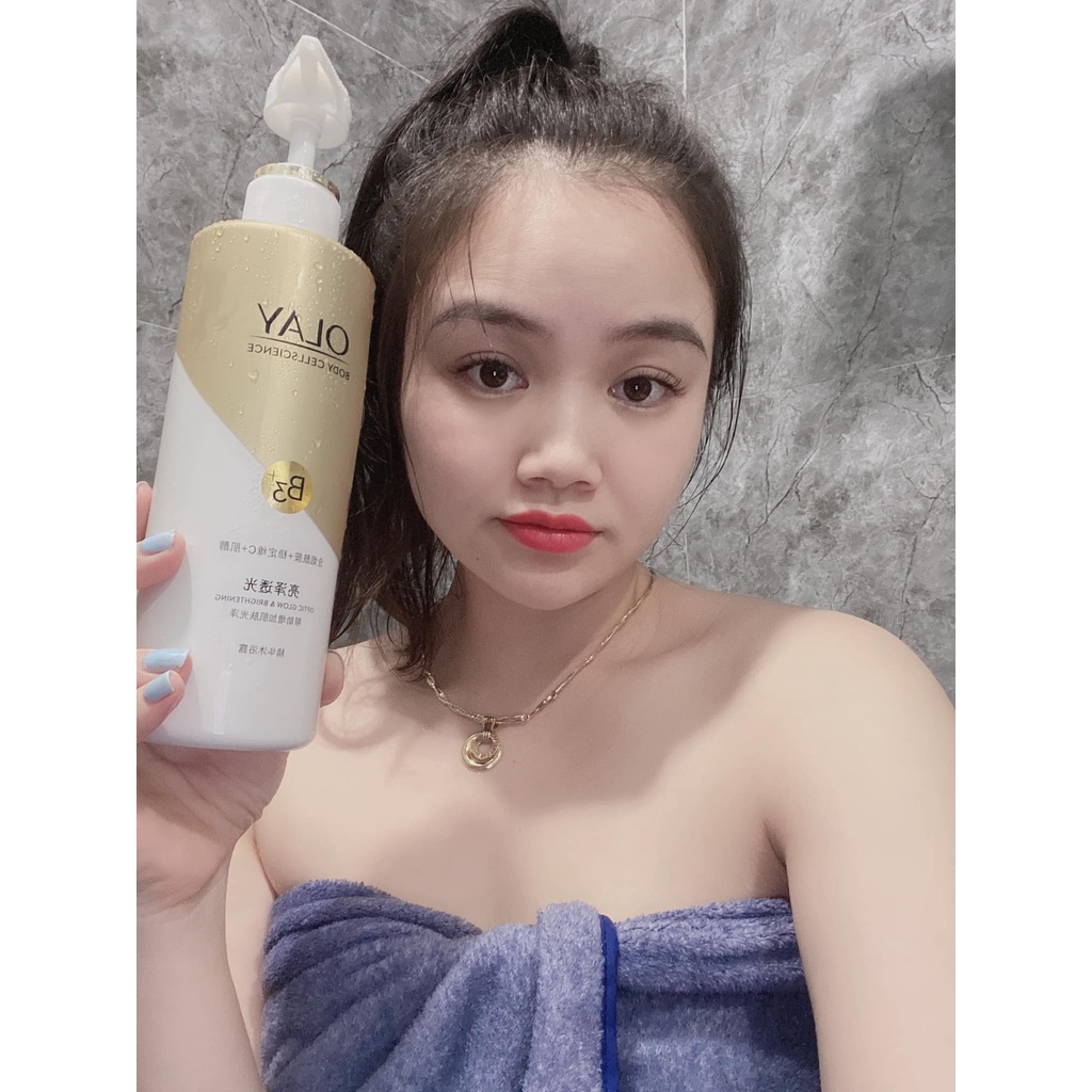 [MẪU MỚI] SỮA TẮM TRẮNG DA OLAY B3+ VITAMIN C - 500ML