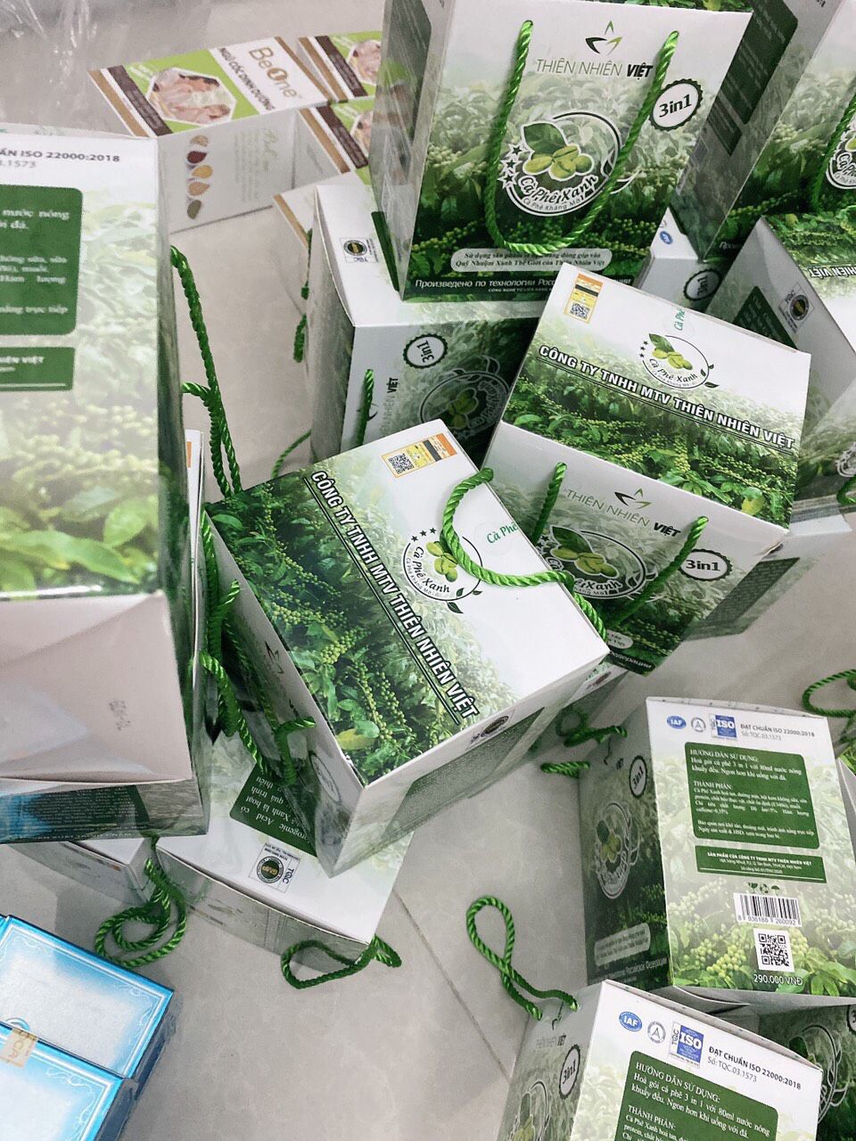 [HCM]CÀ PHÊ XANH KHÁNG MỠ ( hộp 30 gói)