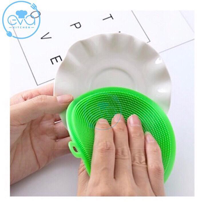 [HCM]Combo 3 Miếng Rửa Chén Silicon Đa Năng