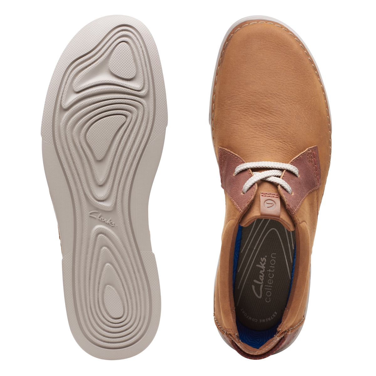 Giày Tây Da Nam Clarks - Gereld Low