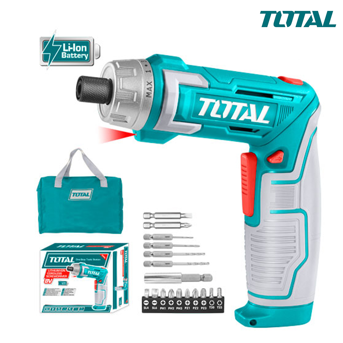 Máy siết vít dùng pin 8V Total