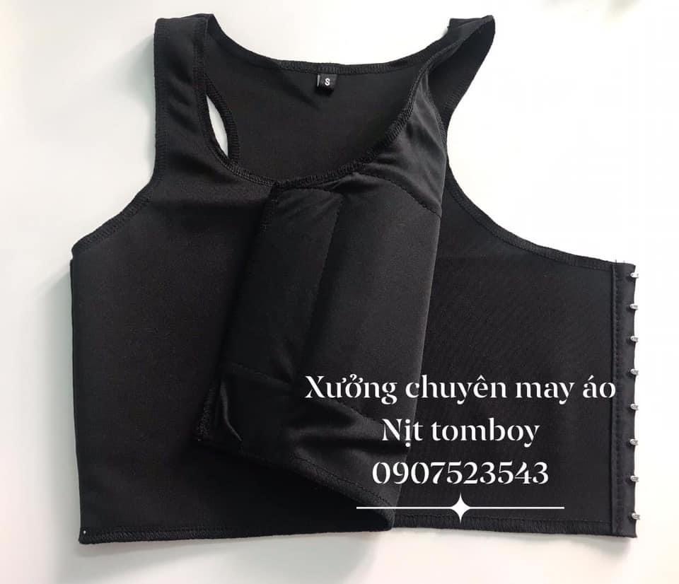 ÁO NỊT NGỰC TOMBOY KHÔNG VIỀN ( ẢNH THẬT )
