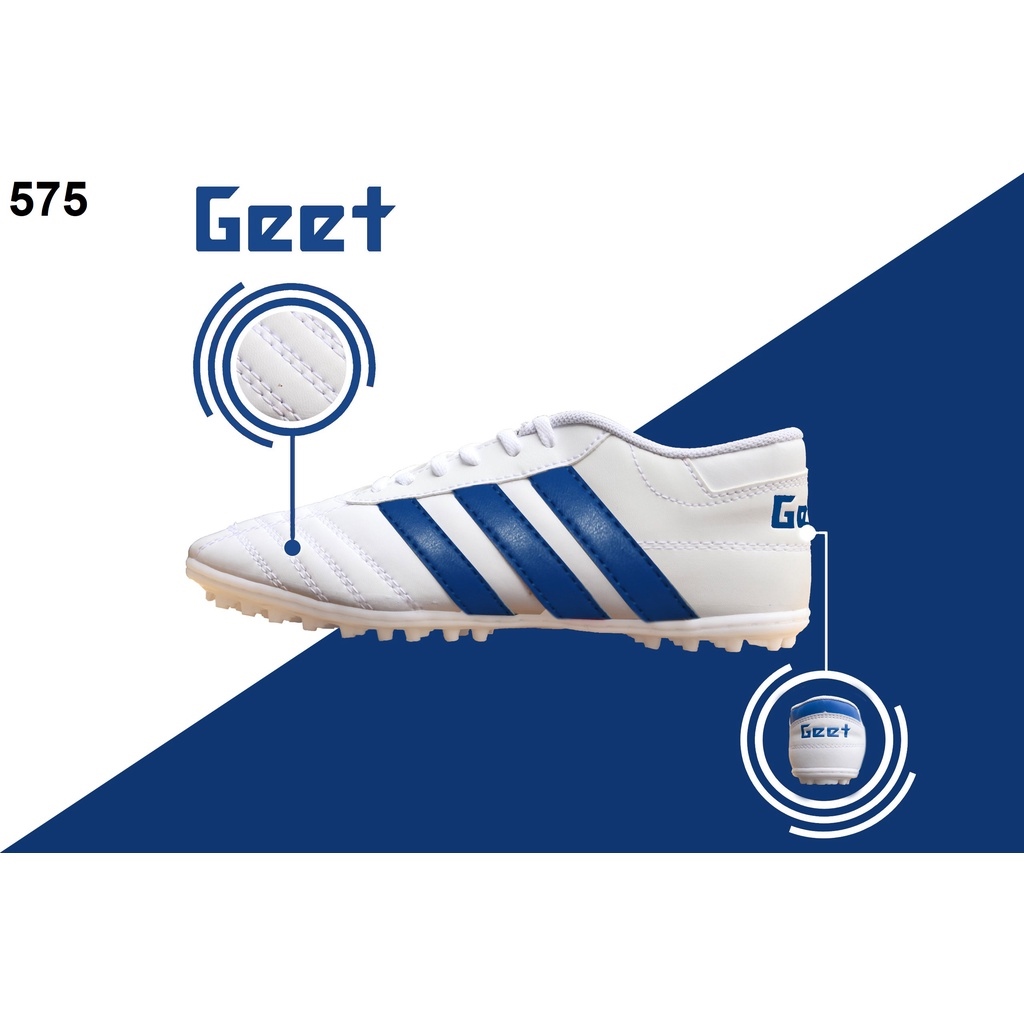 ▫⊕⊕ [Chính Hãng ☑️] Giày bóng đá 3 Sọc Geet size 36 đến 43