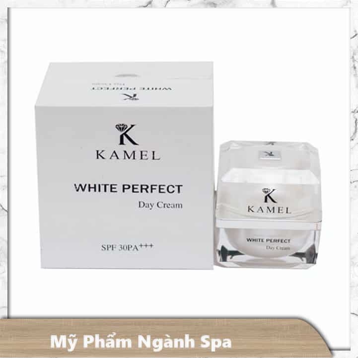 Cách chăm sóc da mặt, kem dưỡng ngày kamel white perfect day cream