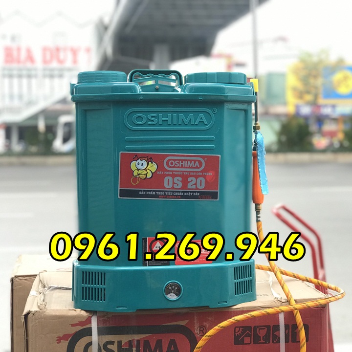Bình xịt điện Oshima OS20 - Bình xịt 20L đeo lưng