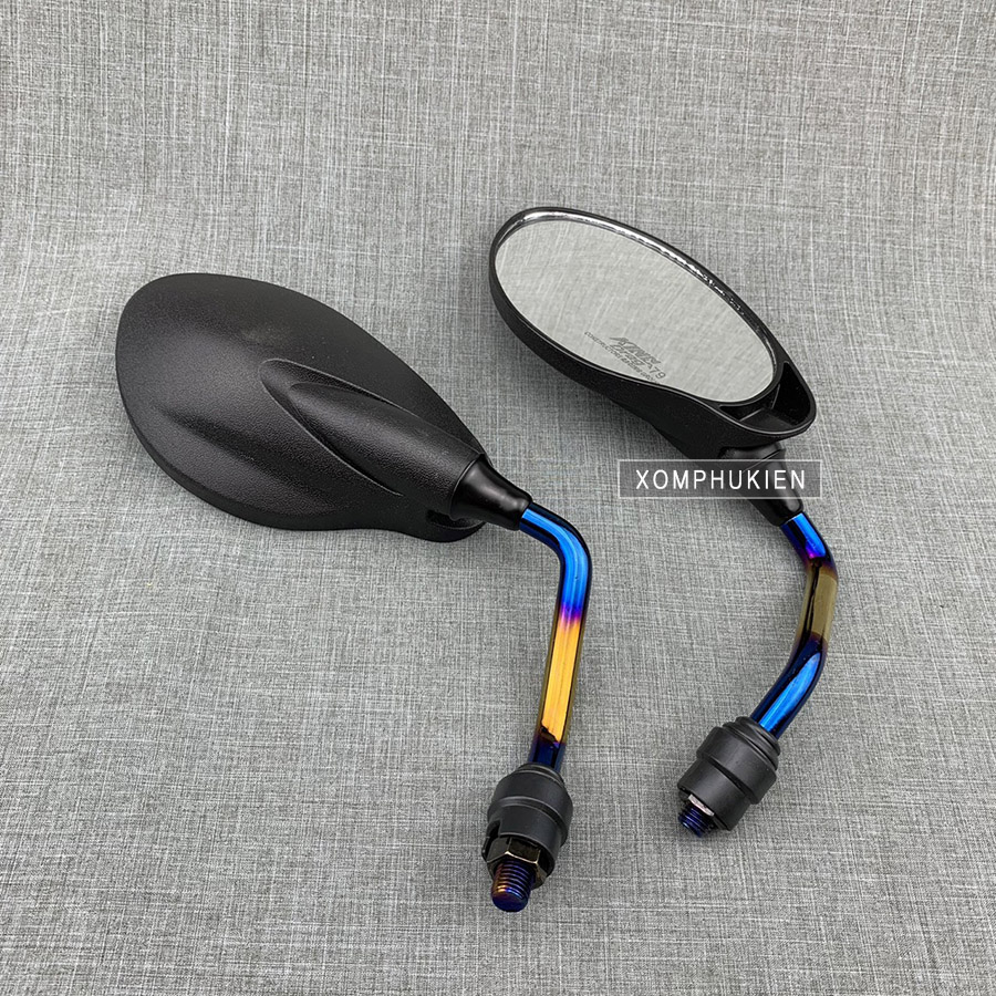 [HCM]Kính YaZ Hàng Đẹp Gắn Xe Máy Chân 10 li