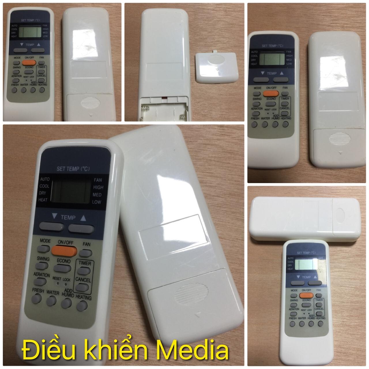 Remote (điều khiển) điều hòa Media tiện lợi