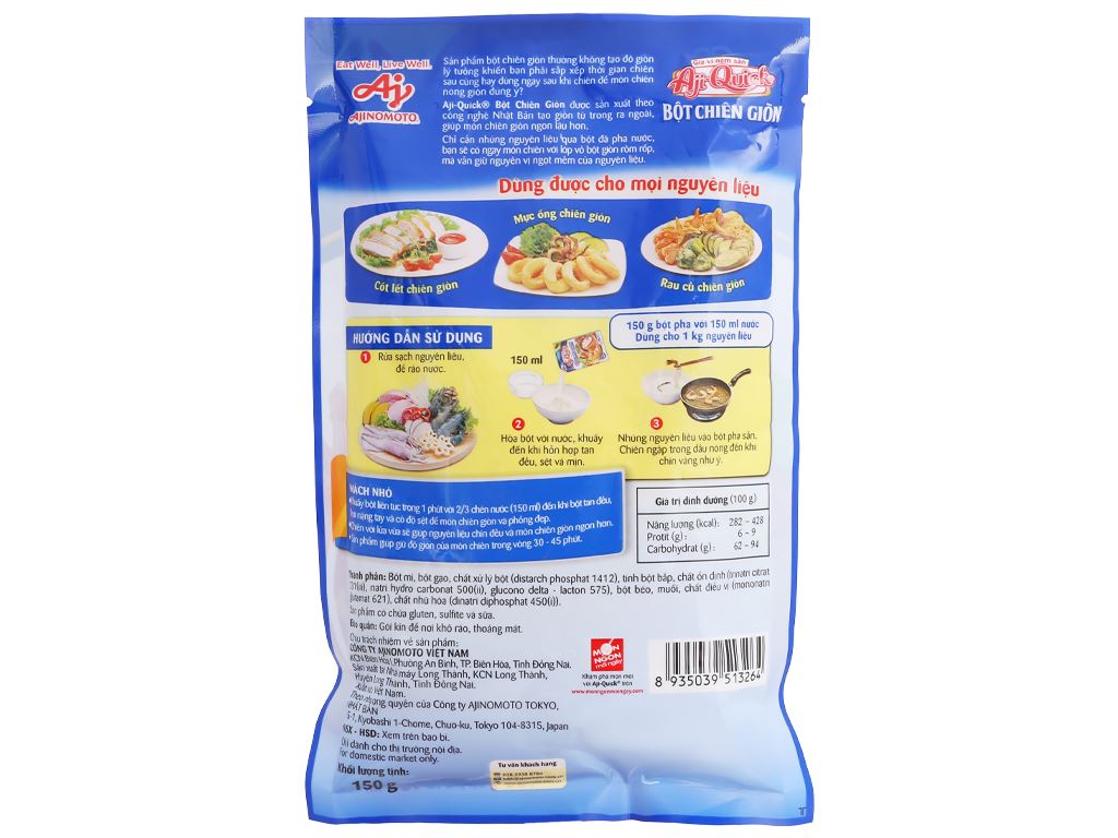 Bột chiên giòn Aji-Quick