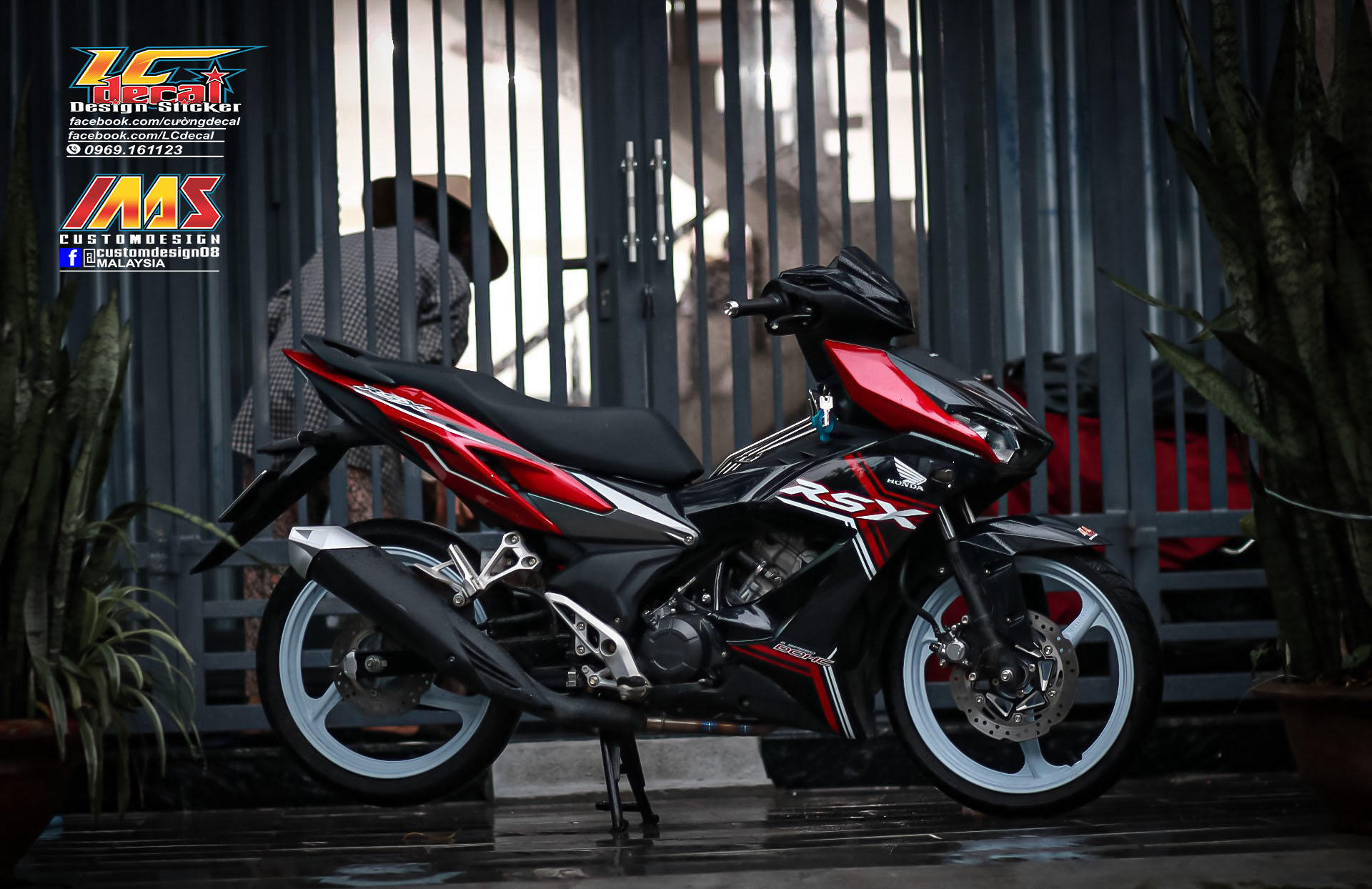 Tem rời mẫu rsx chỉ đỏ trắng cho winner x đỏ đen - mẫu mới 2023