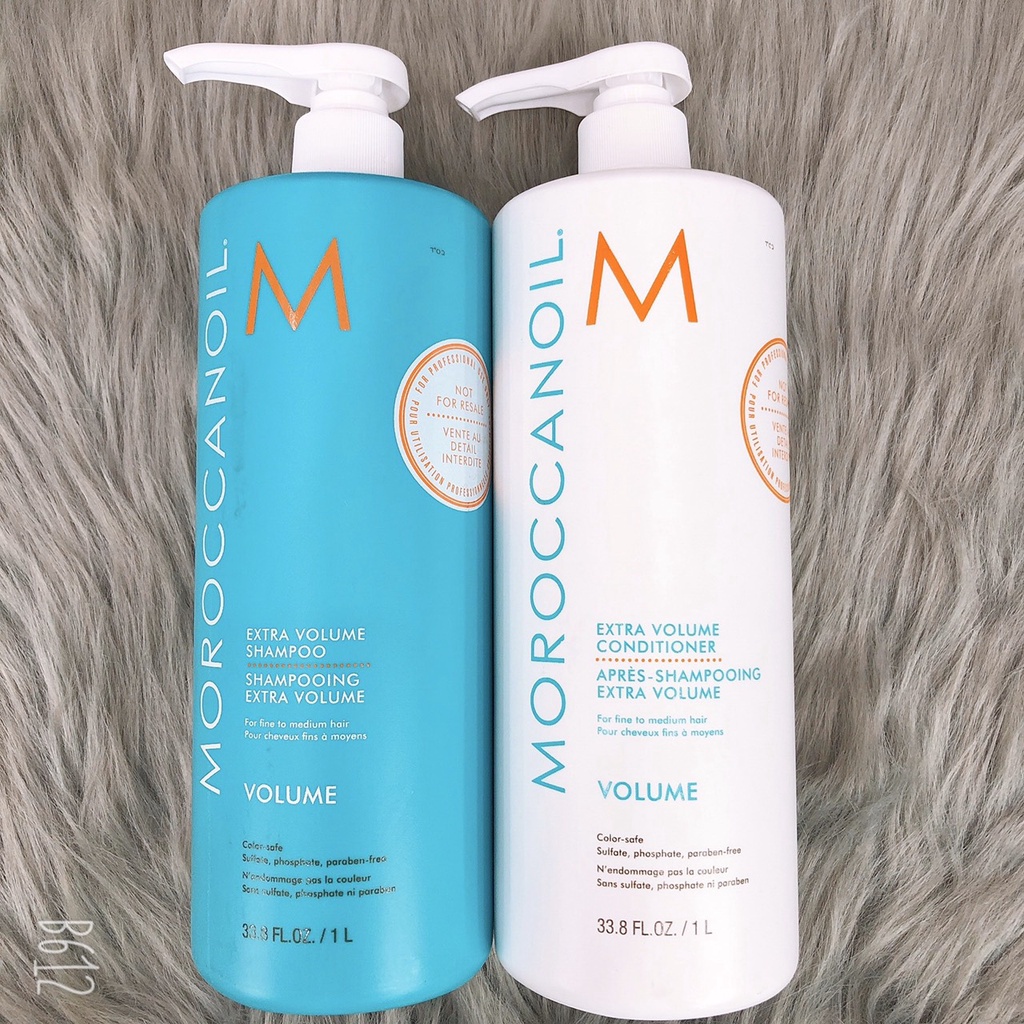 Volume moroccanoil booster shampoo set 1000ml
