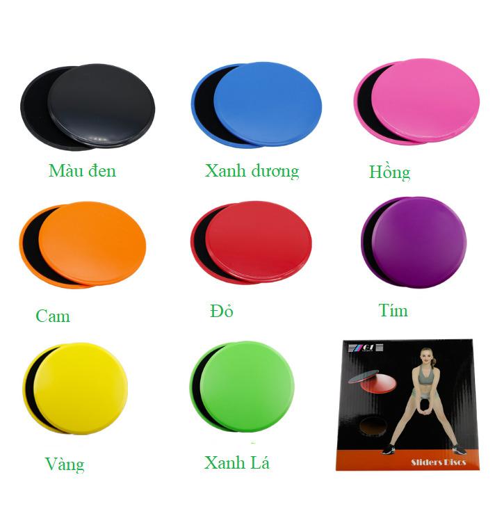 Đĩa Trượt Tập Thể Dục Đa Năng