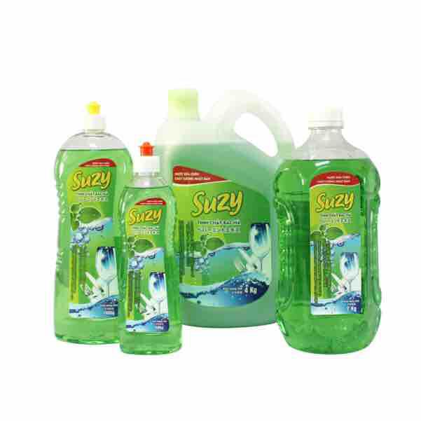 Nước rửa bát suzy nhật hương bạc Hà 4L