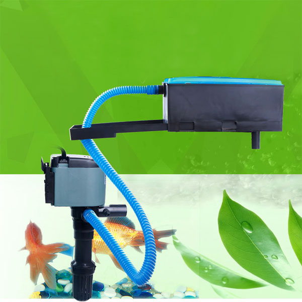 Combo máy bơm, máng lọc, RS - 188 cho hồ cá cảnh