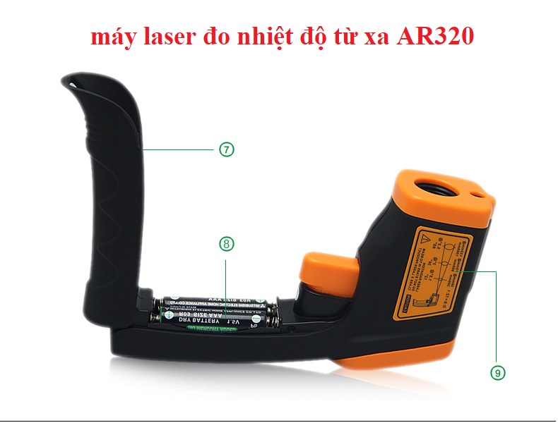 Máy đo nhiệt độ hồng ngoại từ xa AR320