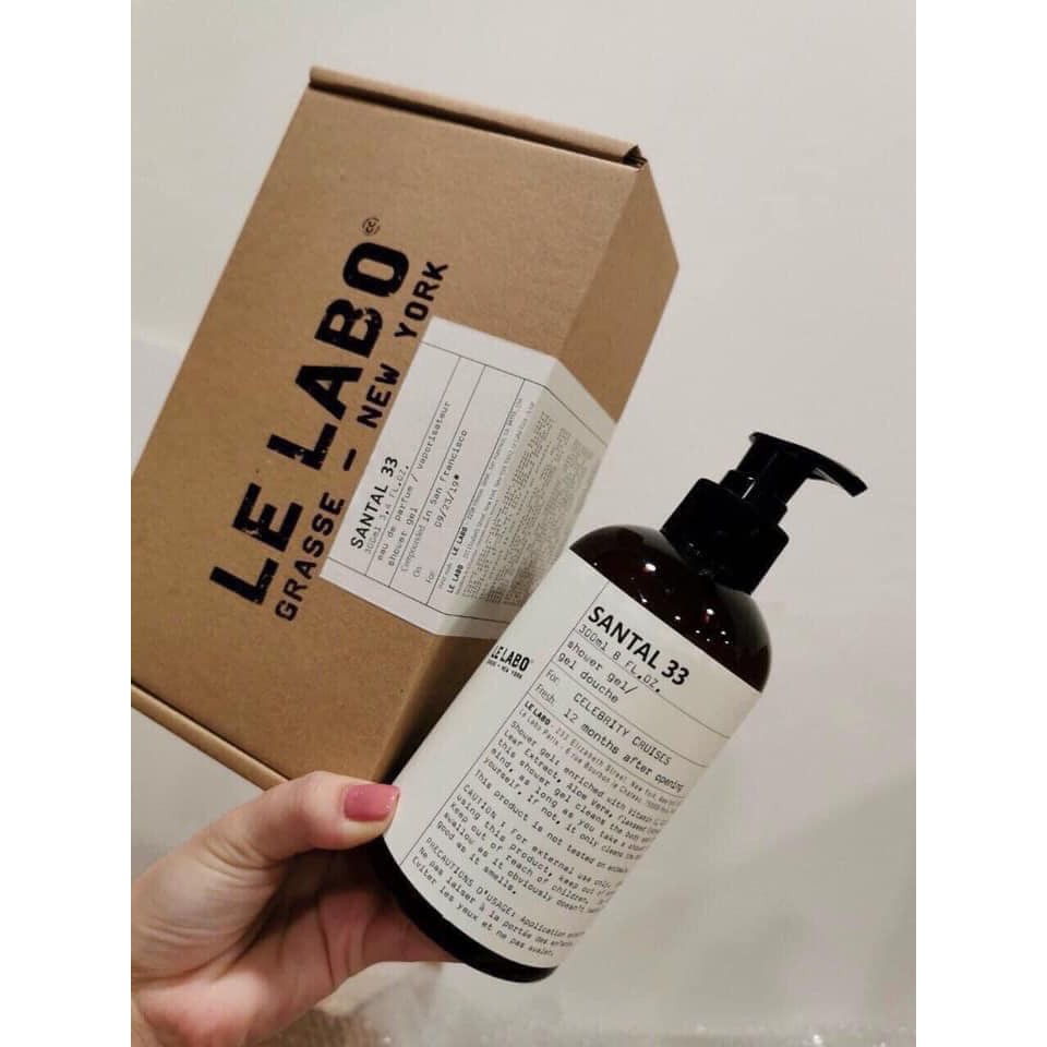 🔥🔥 Sữa tắm nước hoa Le labo 33