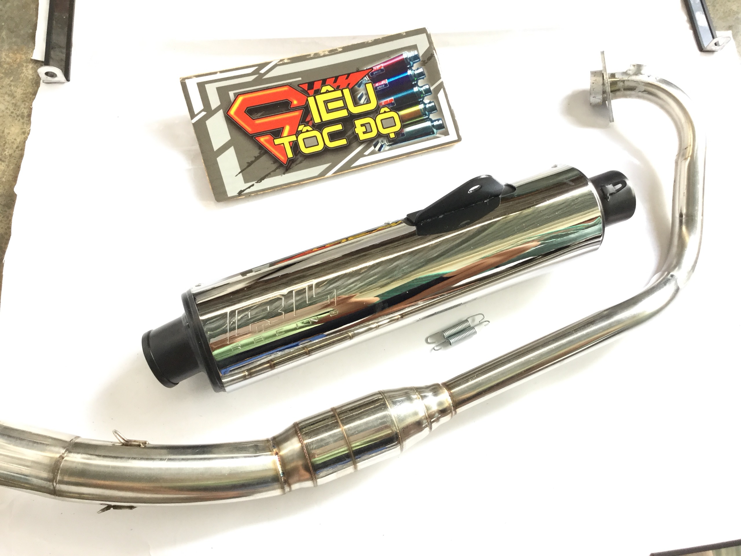 Pô tăng cbr -- bầu inox satria + raider fi + gsx