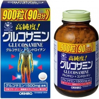 [ Hàng Chính Hãng ] Viên uống bổ xương khớp Glucosamine Orihiro Nhật Bản 900 viên thumbnail