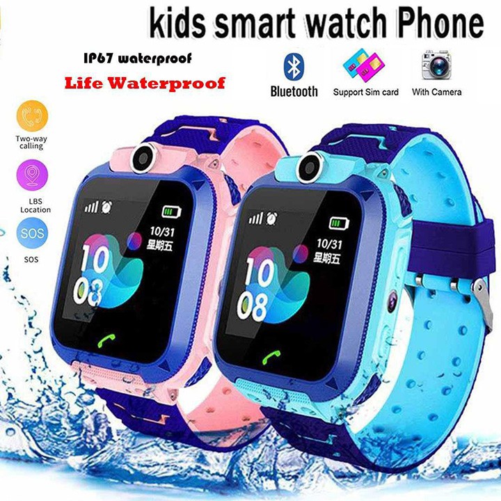 HCMNâng Cấp Chống Nước Đồng Hồ Giám Sát Trẻ Em Thông Minh Q12 Chống Nước