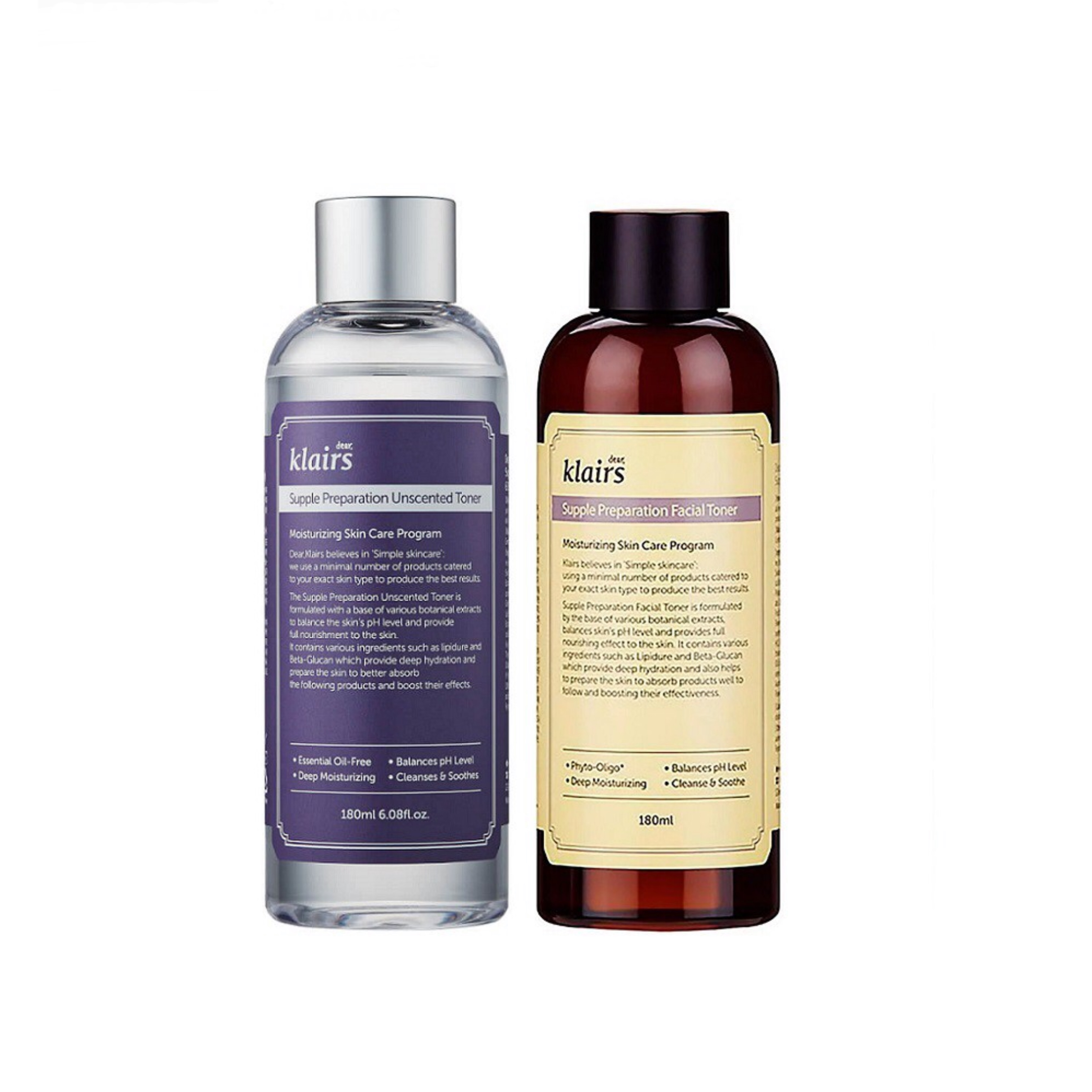 Toner Không mùi Klairs Supple Preparation Unscented 180ml