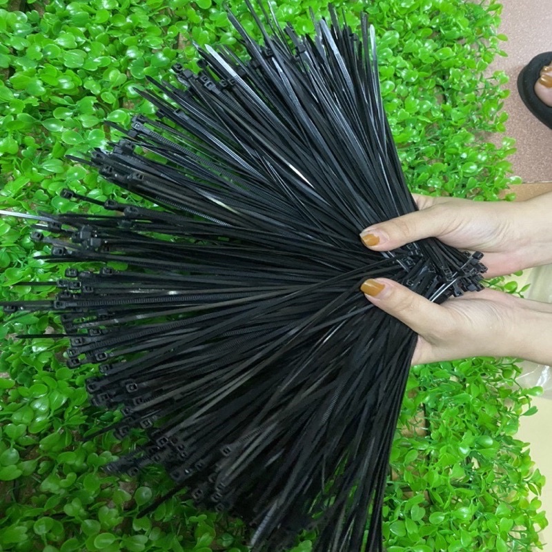 100 dây thít đen ,dây rút nhựa Jingda ( các loại)