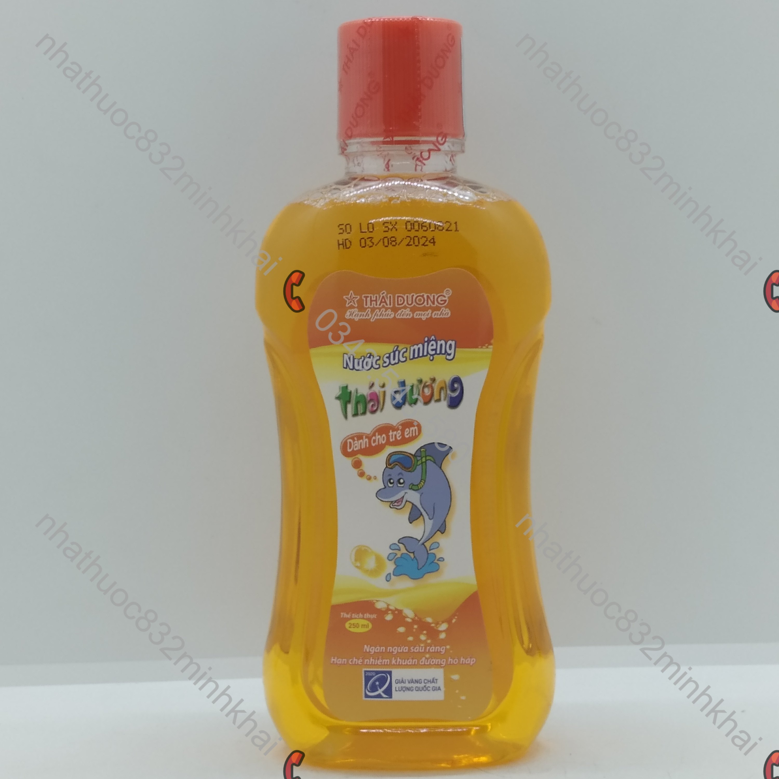 Nước súc miệng Thái Dương dành cho trẻ em 250ml