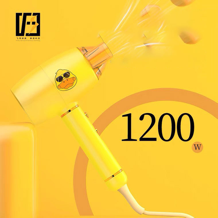 Máy sấy tóc mini PARAMETER công suất 1200W kèm mỏ sấy, 2 chiều nóng lạnh, 3 tốc độ gió