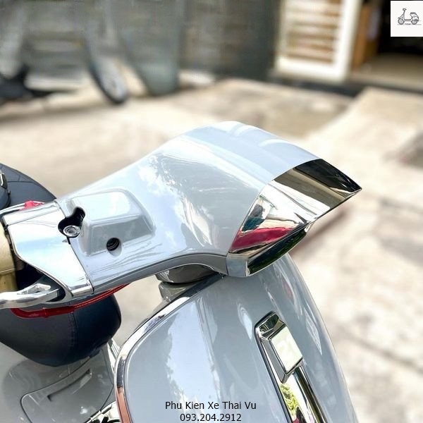 Viền Đèn Pha Dài Cho Vespa Sprint