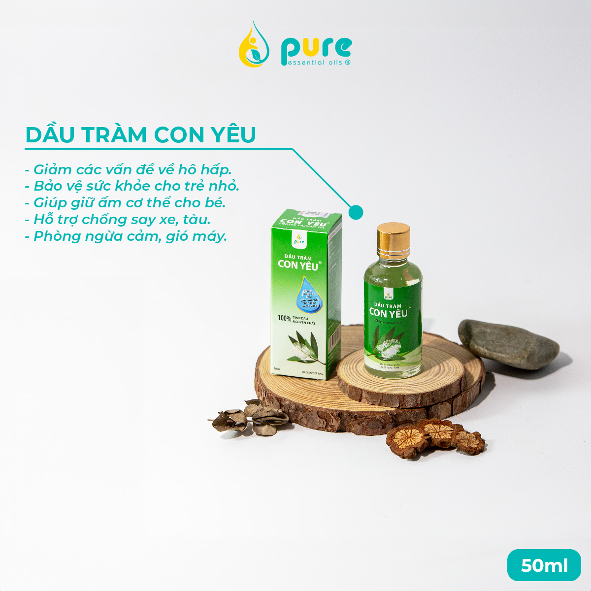 Con Yeu Cajeput Oil - 1.7oz