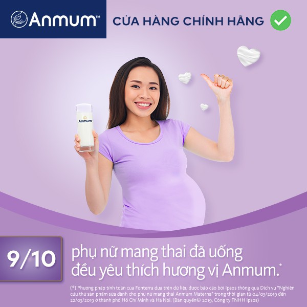 Sữa Bột Anmum Materna Hương Chocolate 400g