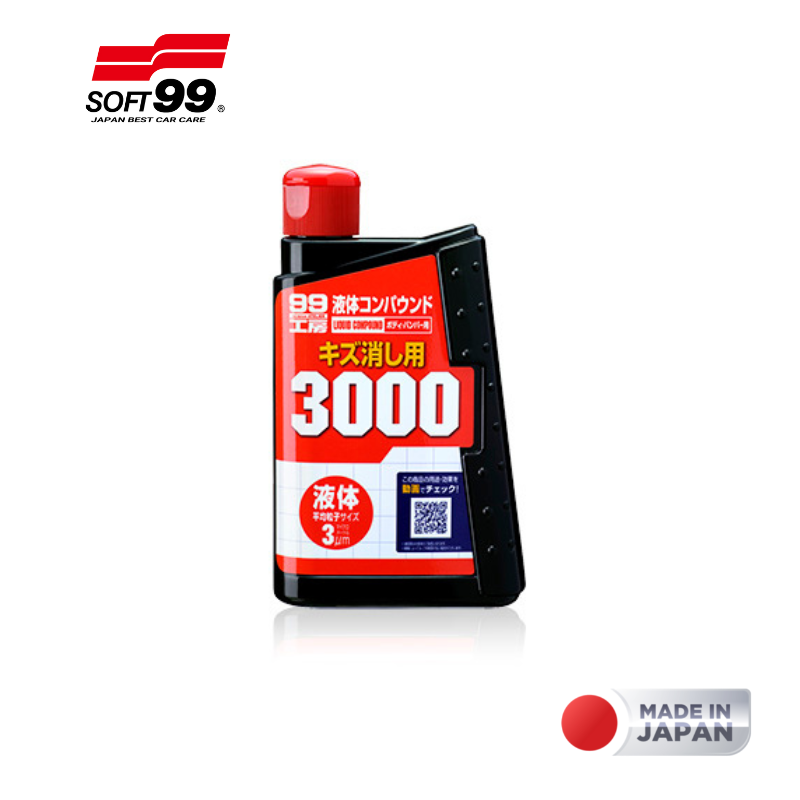 [HCM]DUNG DỊCH LẤP MỜ VẾT XƯỚC B-144 LIQUID COMPOUND #3000 SOFT99 | JAPAN