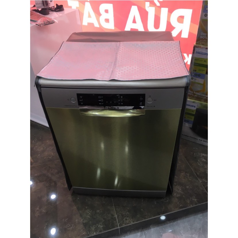 Áo Trùm, Vỏ Bọc Máy Rửa Bát (Chất Liệu Da Cao Cấp)