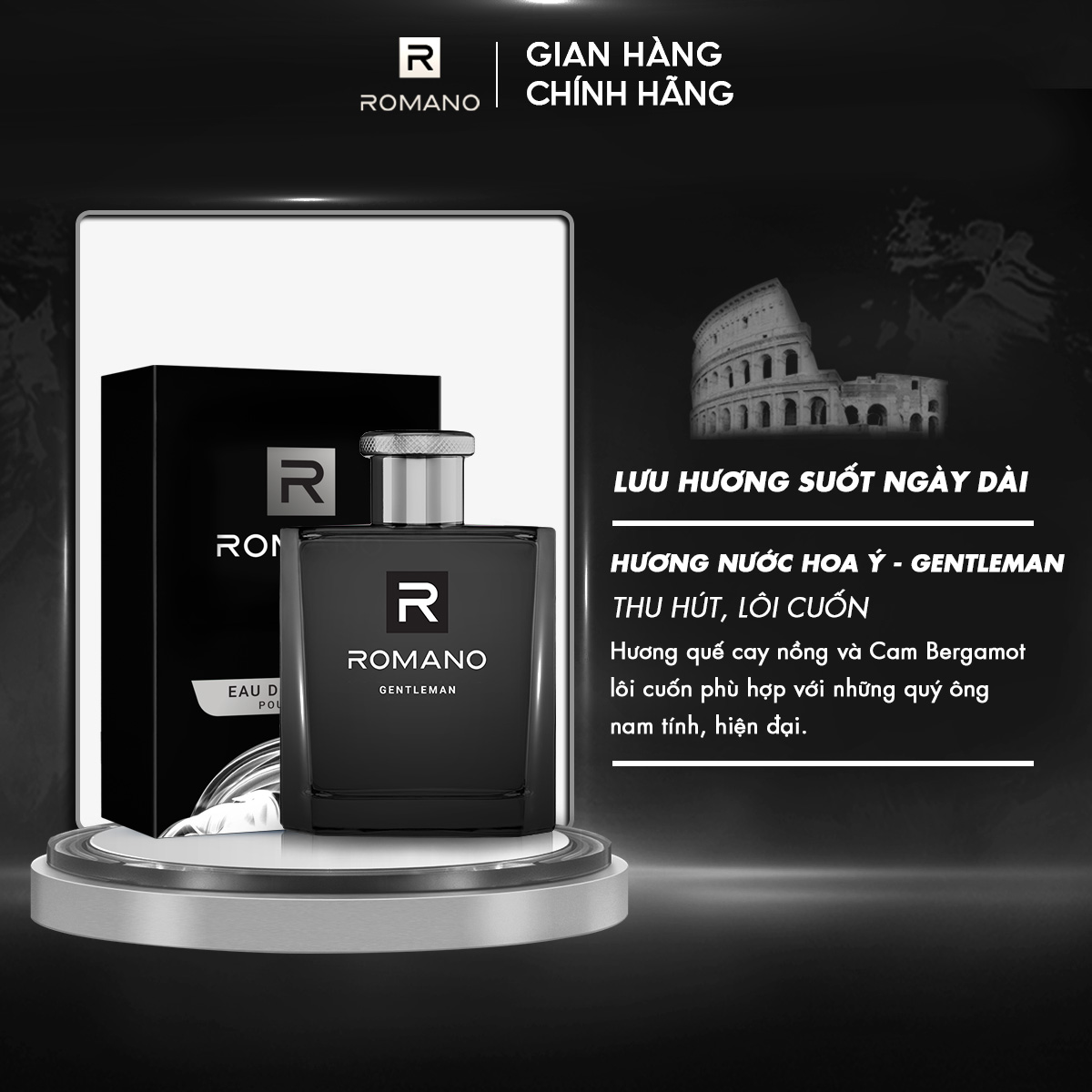 Nước hoa Romano Gentleman 50ml