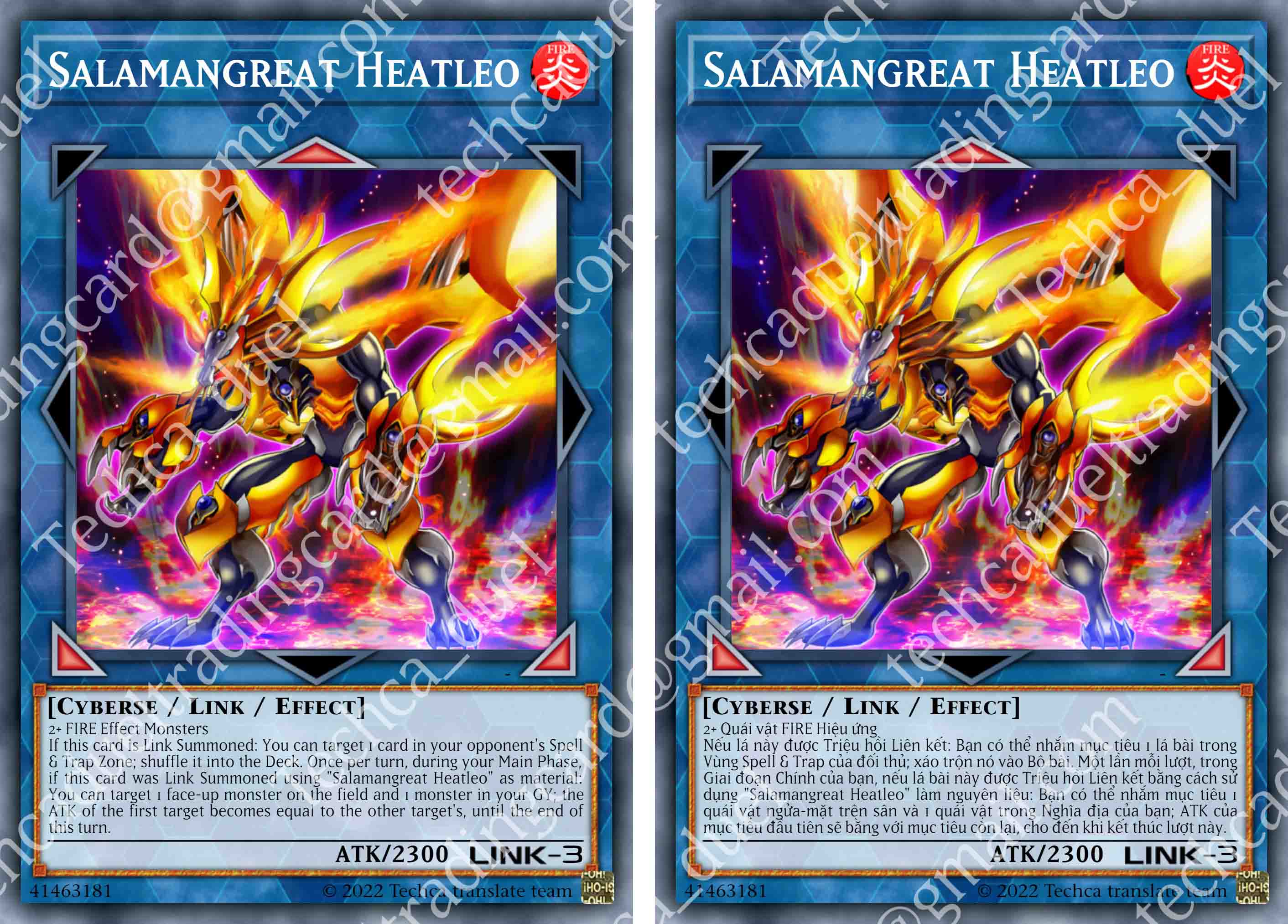 Bài In Tiếng Việt - Bộ bài Yugioh - Structure Deck - Soulburner