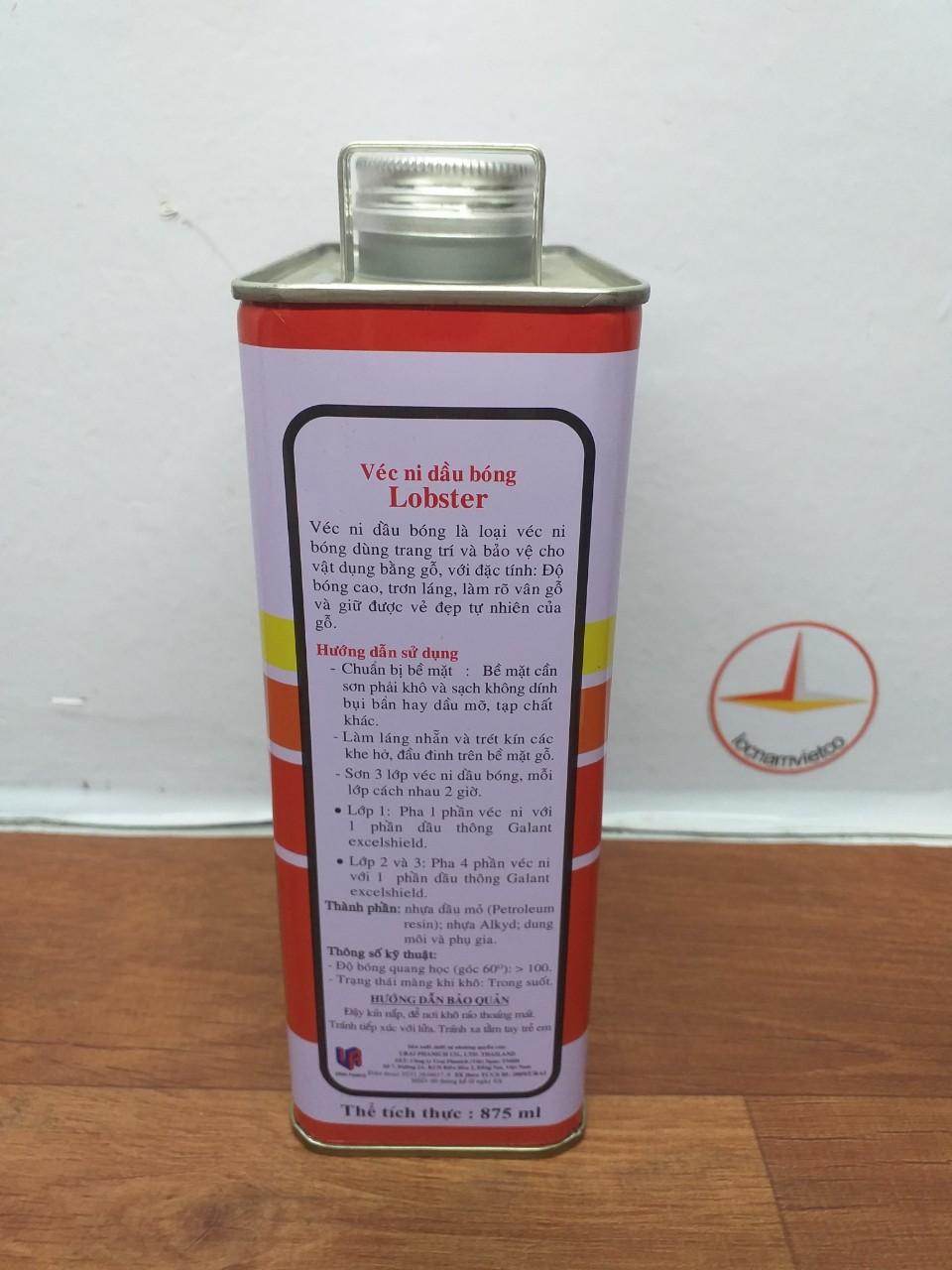 Sơn gỗ, sơn Véc Ni Lobster bảo vệ bề mặt gỗ 875ML