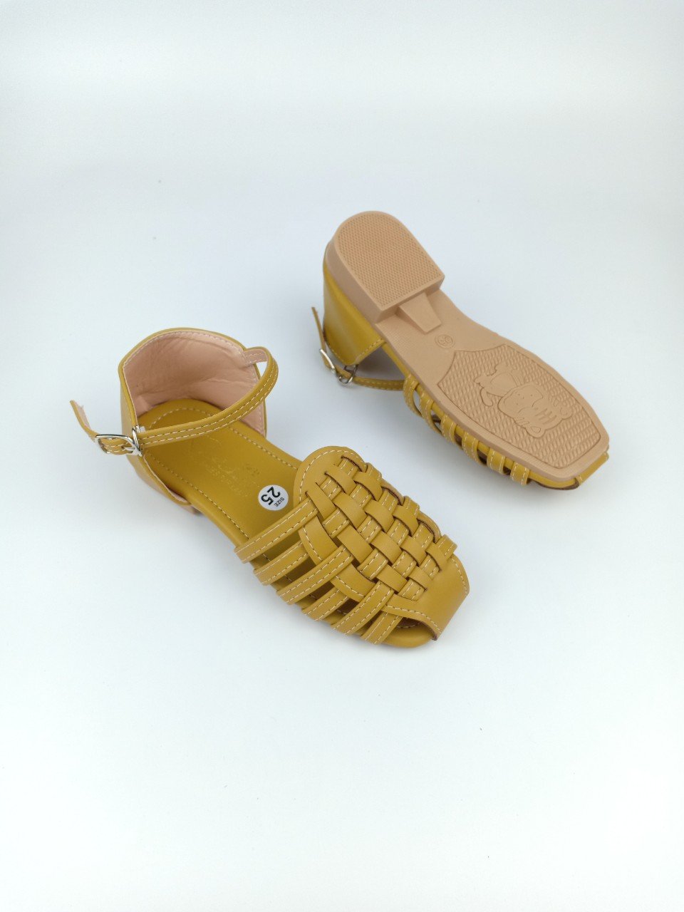 GIÀY SANDAL QUAI ĐAN RỌ CHO BÉ GÁI