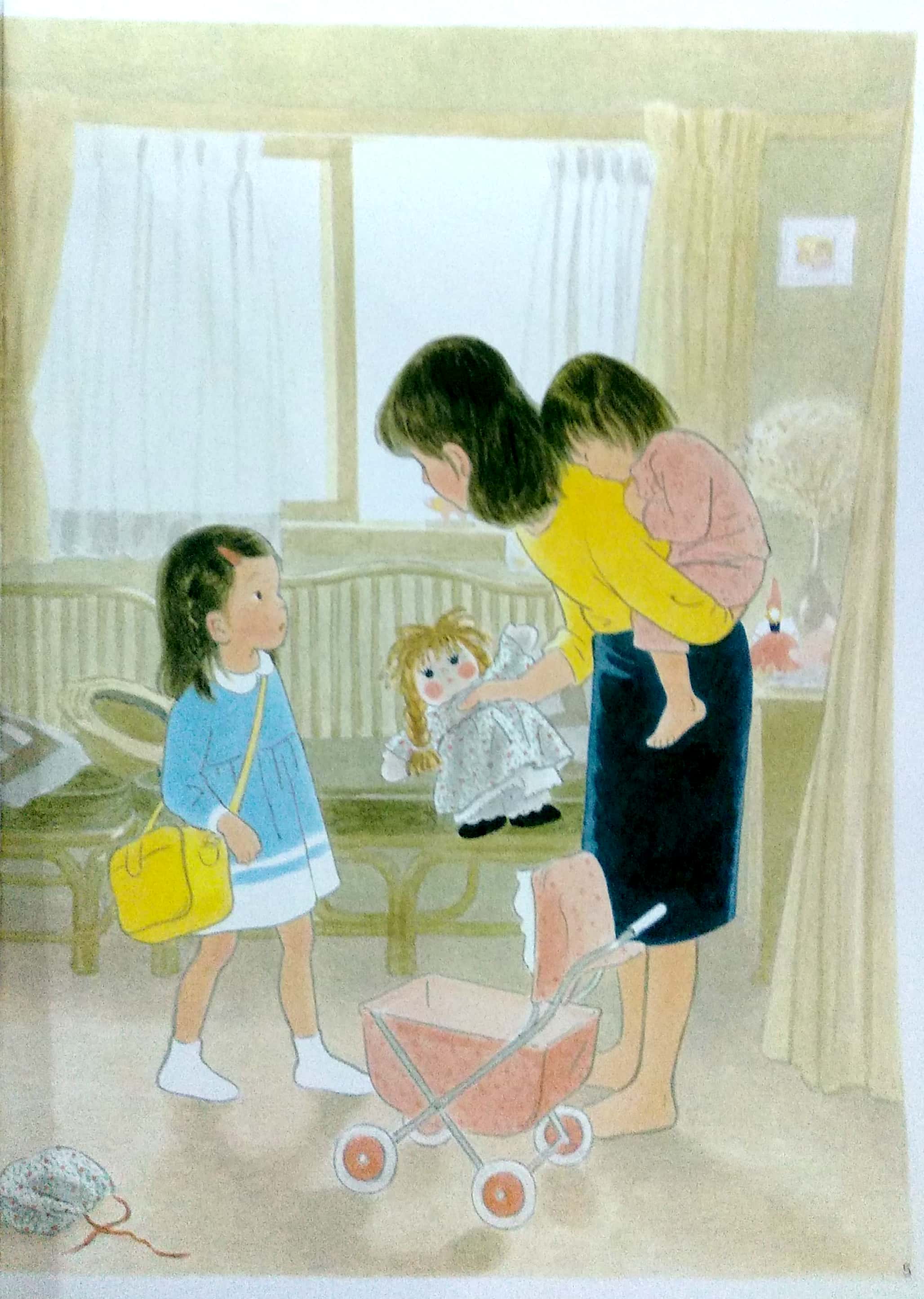 Fahasa - Em Gái Bị Ốm (Ehon Nhật Bản)