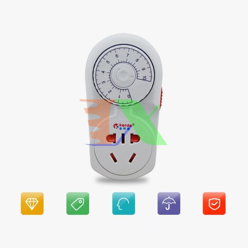 Ổ power plug timer countdown timer kerde tw-263, 20-600 minutes, timer switch mechanical, count down timer, socket đếm reverse charging, đếm reverse water pump, Countdown watering transplanting