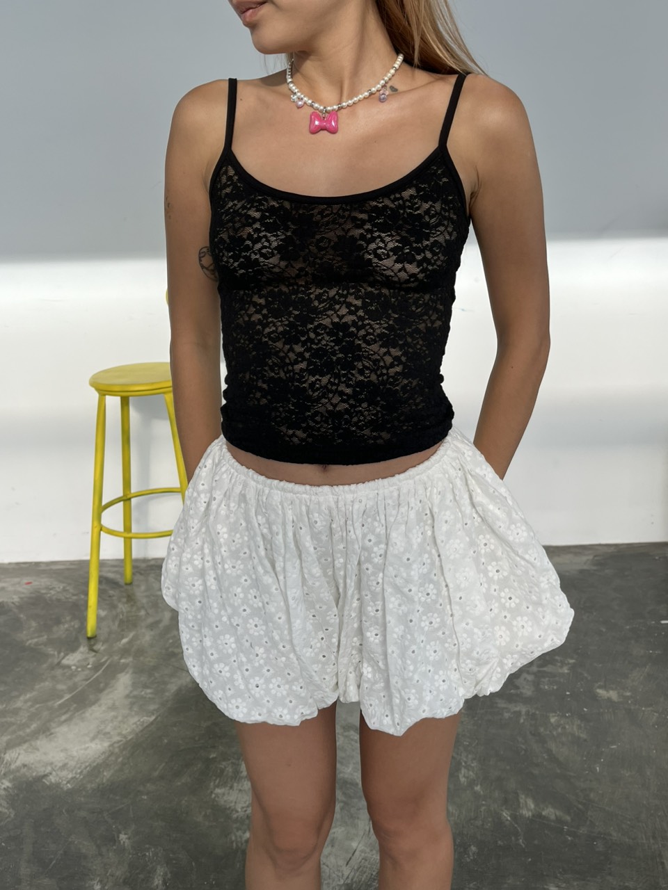 Áo Hai Dây Ren Thun Freckles Studios - Chloe