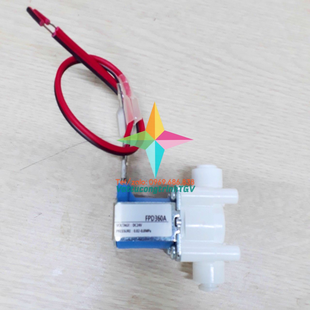 Van điện từ TYPE GC2 - 24V DC dùng cho máy lọc nước RO